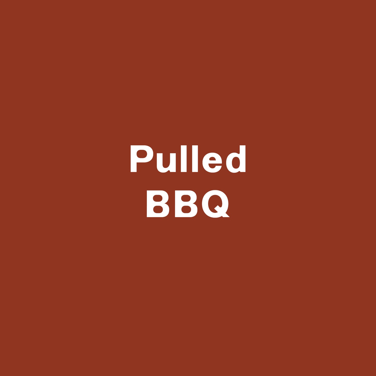Pulled BBQ