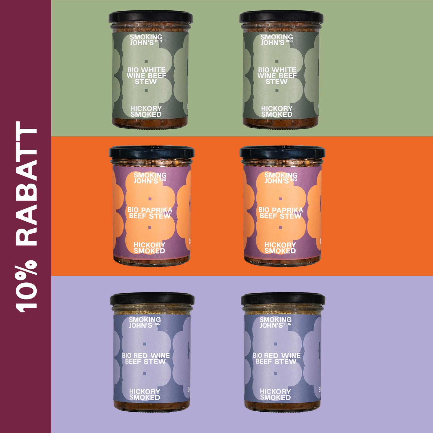 6x Bio Beef Stew Probierpaket (Deal)